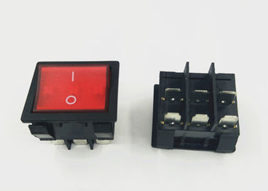 KCD 9 Coloured Rocker Switches 31 MM * 36 MM High Current 6 Pin 9 Pin